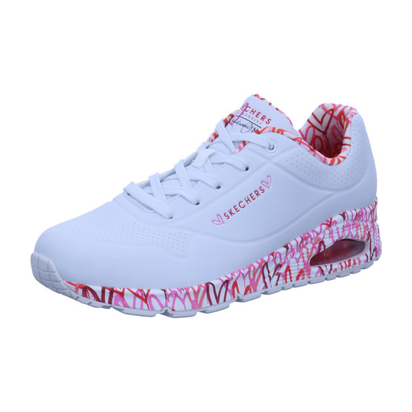 Skechers 155506 WRPK UNO - LOVING LOVE weiss - Bild 1