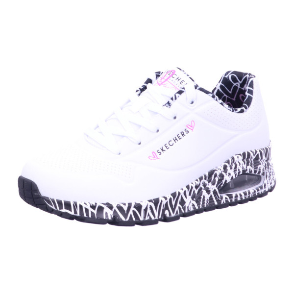 Skechers 155506 WBK Goldcrown Printed Graffiti Hea weiss - Bild 1