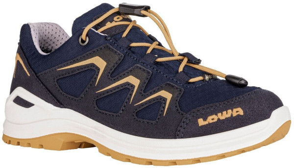 Lowa 350128 6965 INNOX EVO GTX LO JUNIOR navy/curry