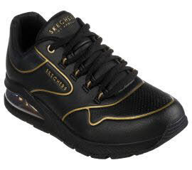 Skechers 155637 BKGD UNO 2 - GOLDEN TRIM Schwarz