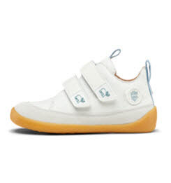 Affenzahn 00428 80013 Halbschuh Leder Buddy Polarbär weiss