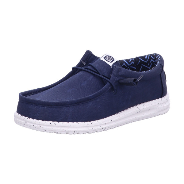 Hey Dude 40700 410 Wally Canvas navy - Bild 1