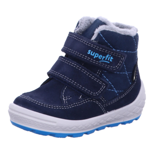 Superfit 1-106314-8000 Stiefelette Leder \\ GROOVY BLAU/TÜRKIS - Bild 1