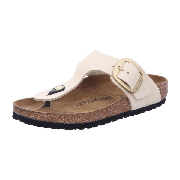 Birkenstock 1026580 Gizeh Big Buckle LENB Ecru Ecru - Bild 1